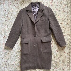 J. Crew Men's Brown Pea Coat